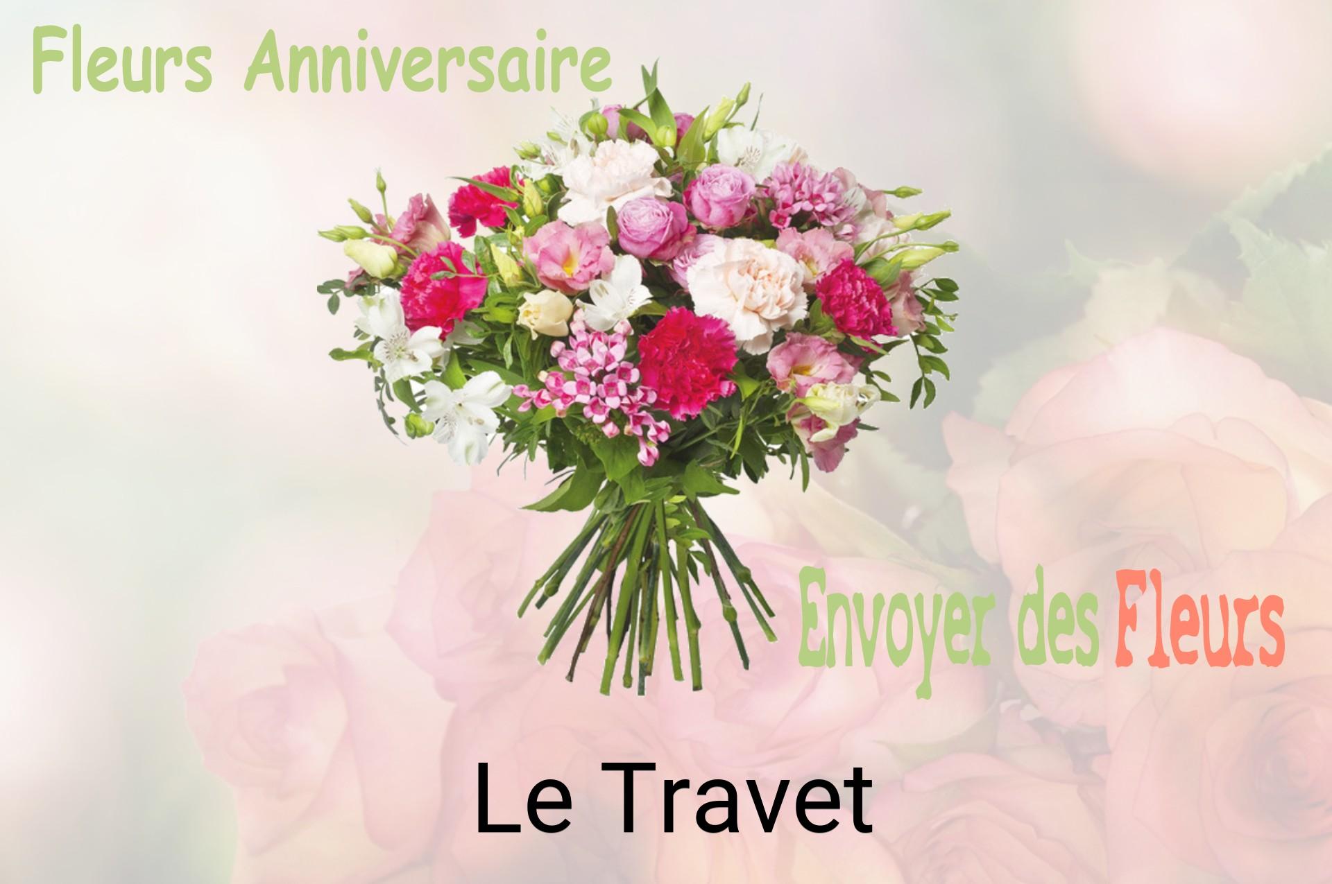 Bouquet de fleurs d’anniversaire livré à Le Travet